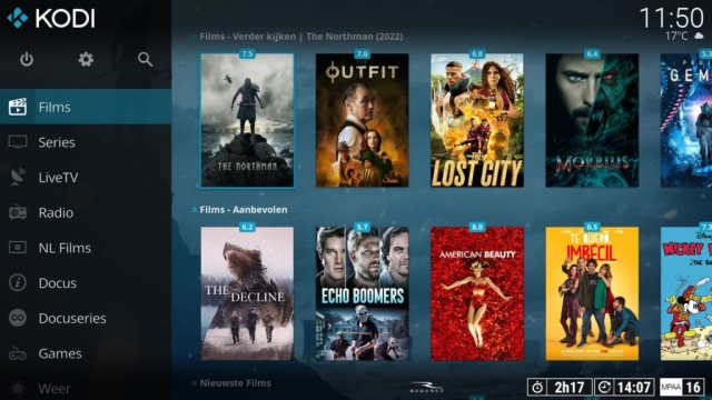 Kodi videonerd build
